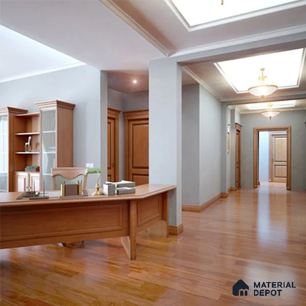 African Teak 18x125x910 mm Solid Wood Floor - 18 mm